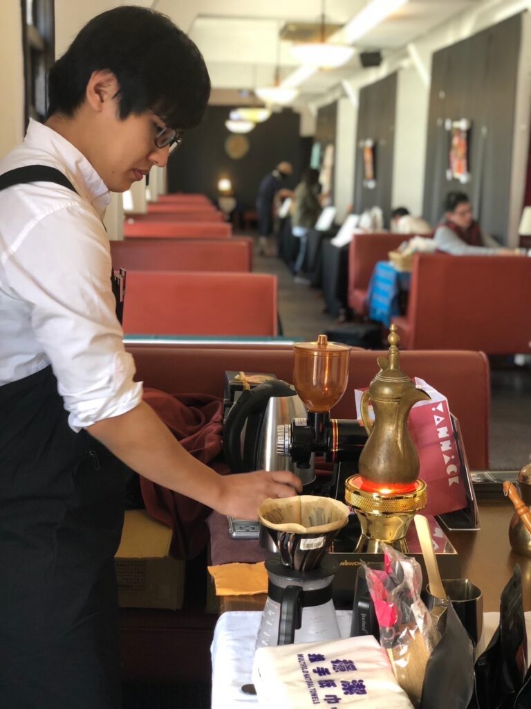 キッチンカー製作以外にも飲食店経営相談を受けた実際のカフェの写真